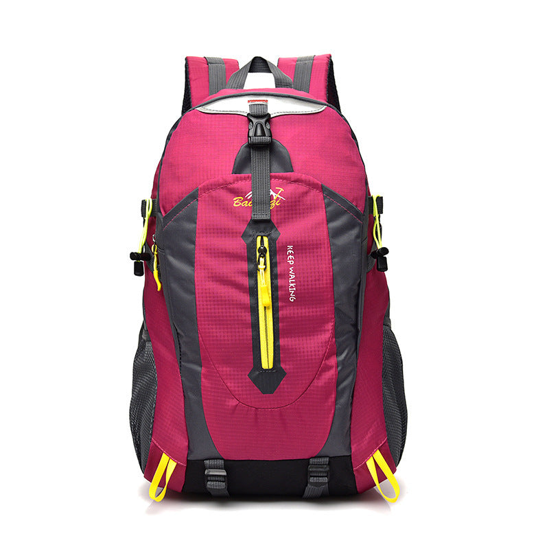 Flag Village Outdoor mountaineering bag large-capacity school bag travel backpack
