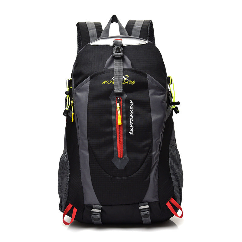 Flag Village Outdoor mountaineering bag large-capacity school bag travel backpack