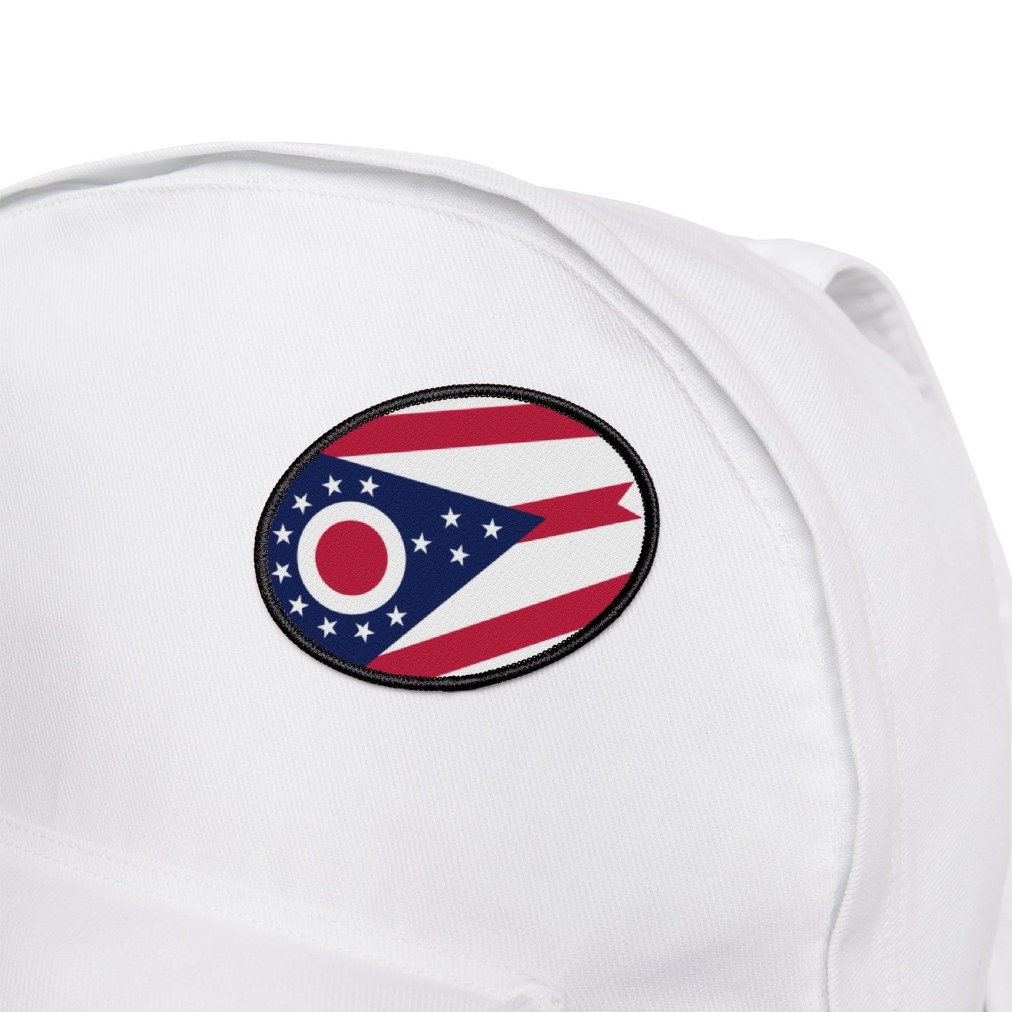Flag Village Ohio State Flag Embroidery Iron-On Patches
