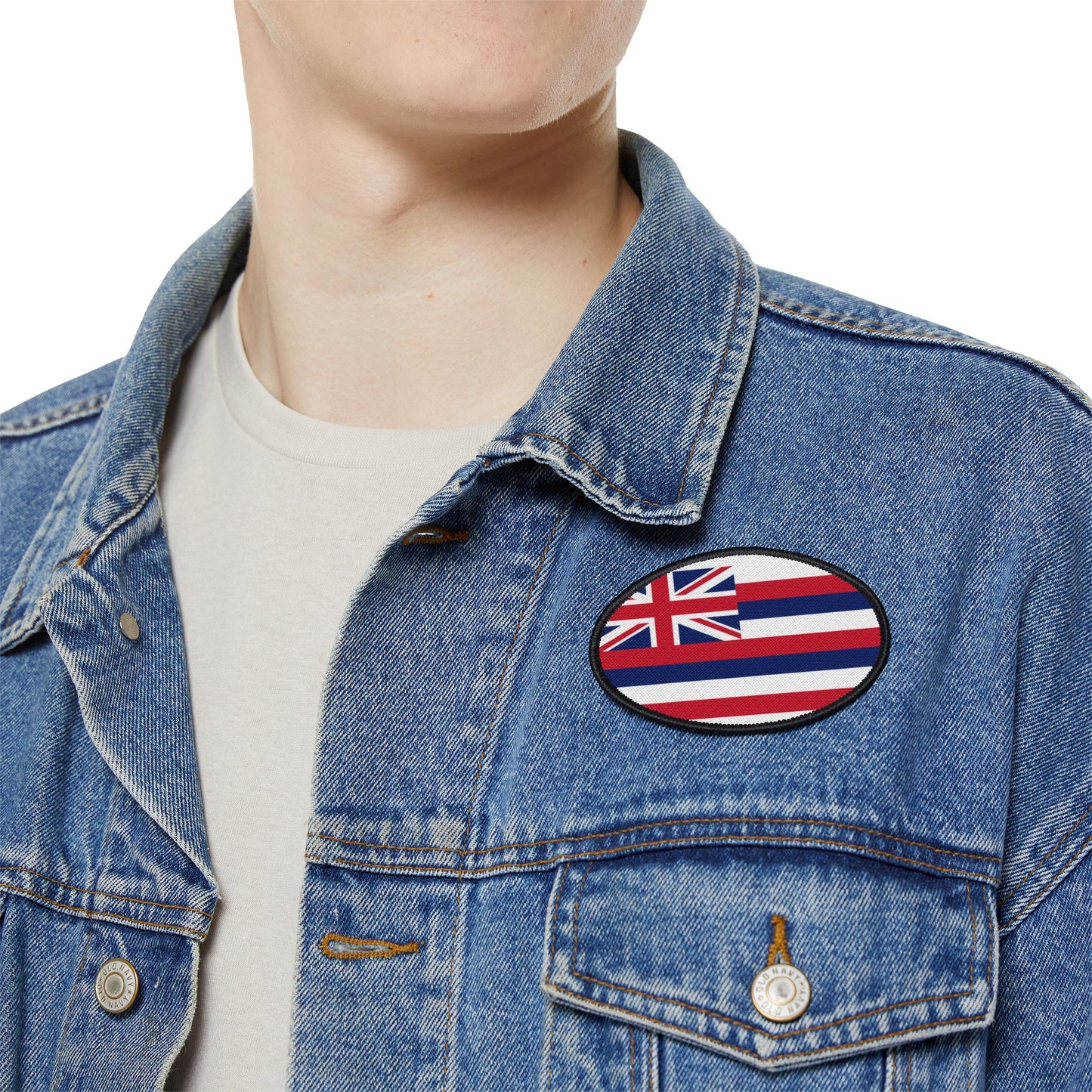 Flag Village Hawaii State Flag Embroidery Iron-On Patches