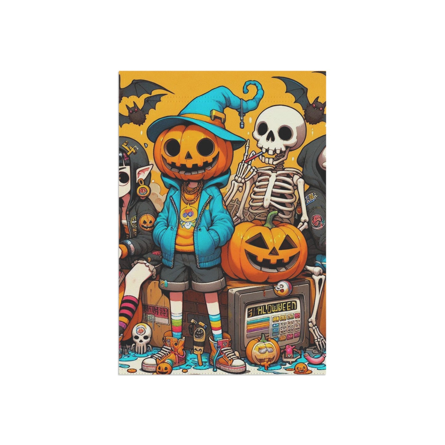 Flag Village Halloween Flag Garden & House Banner HW0172