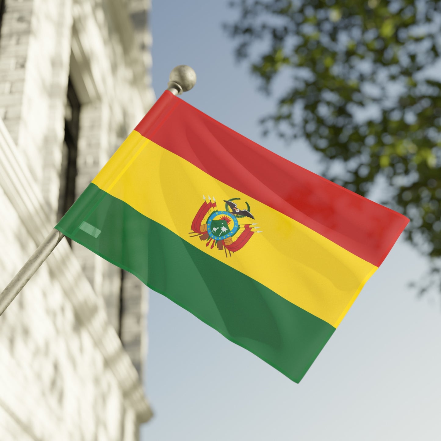 Flag Village Bolivia Flag 18" x 12" / 36" x 24" / 60" x 36"