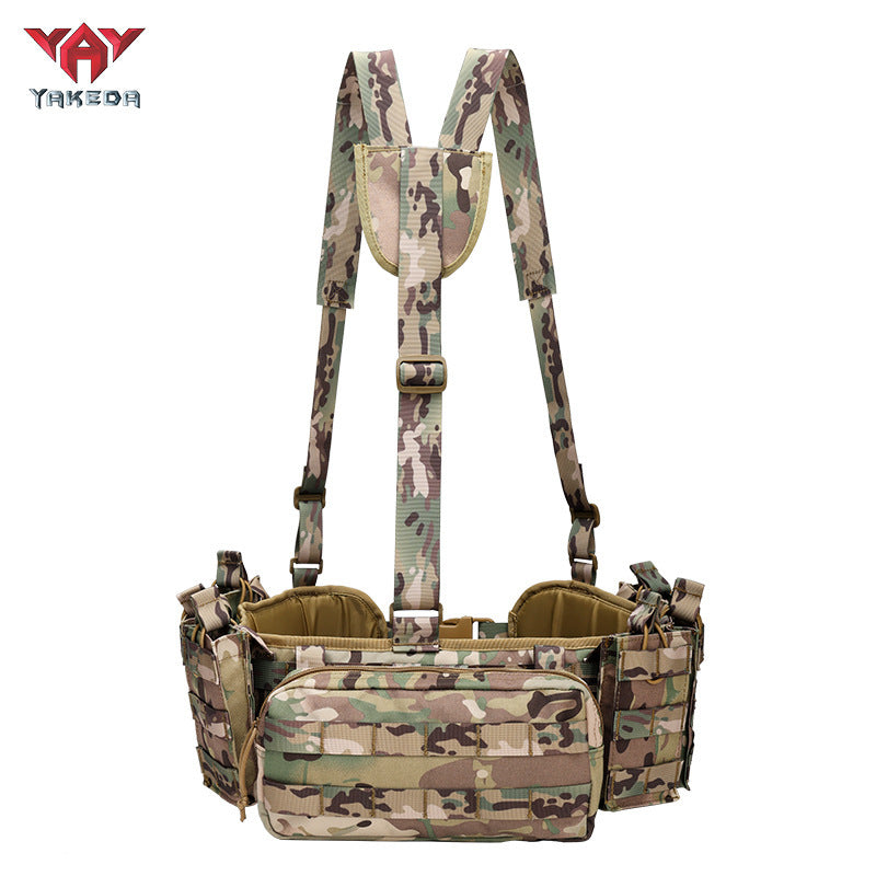 Flag Village Tactical Belly Bag Outdoor Training Equipment Military Fan Tactical Vest