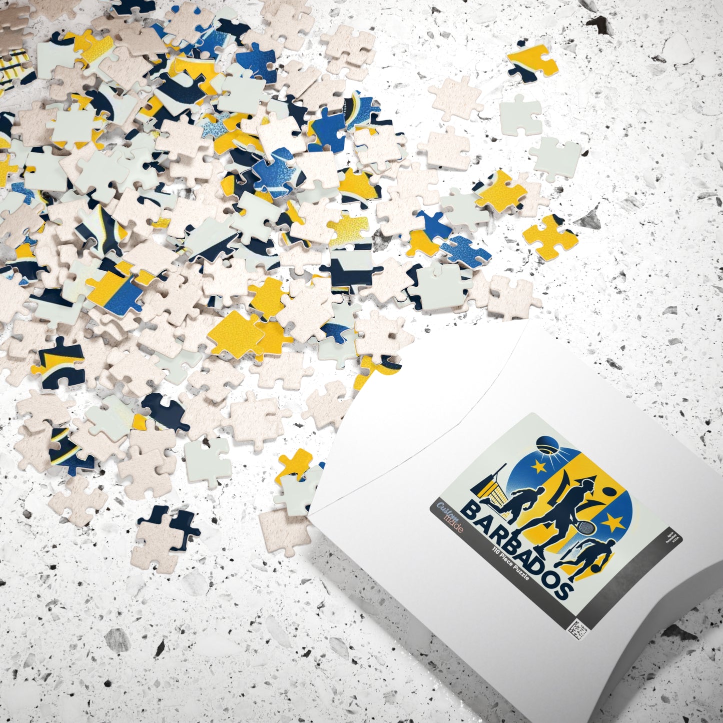 Flag Village Barbados Sporting Flag Puzzle (110, 252, 520, 1014-piece) BRB0005