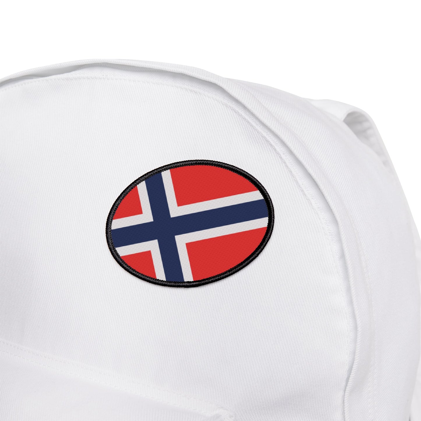 Flag Village Norway Flag Embroidery Iron-On Patches