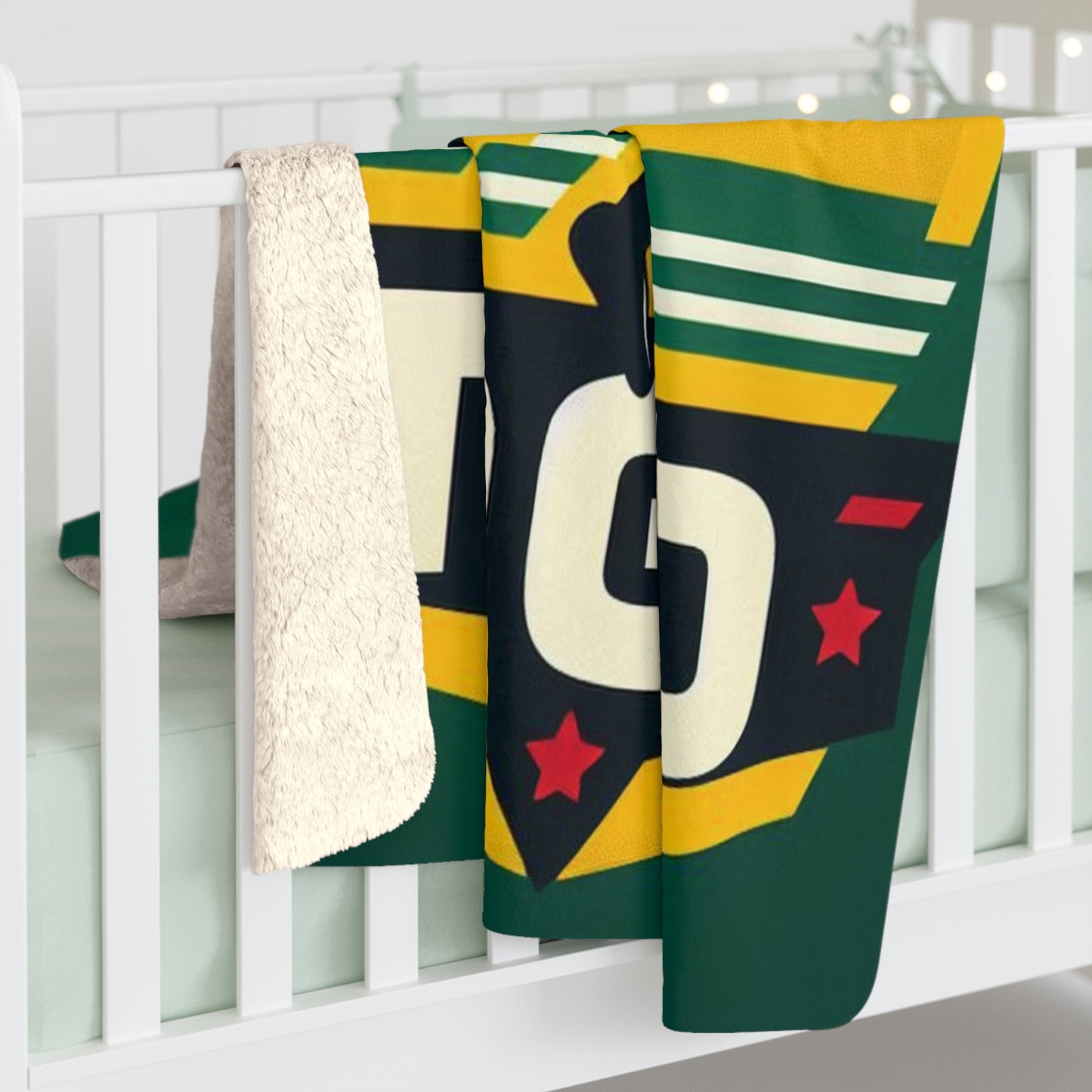 Flag Village Togo Sporting Flag Sherpa Fleece Blanket TGO0001