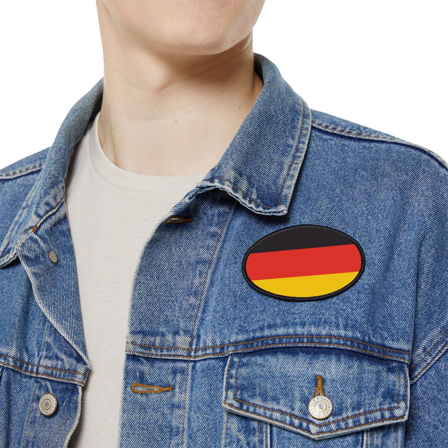 Flag Village Germany Flag Embroidery Iron-On Patches