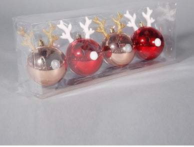 Flag Village Christmas Ornaments Cute Gifts Reindeer Balls Stars Gingerbread Man Christmas Pendant Ornaments Charm