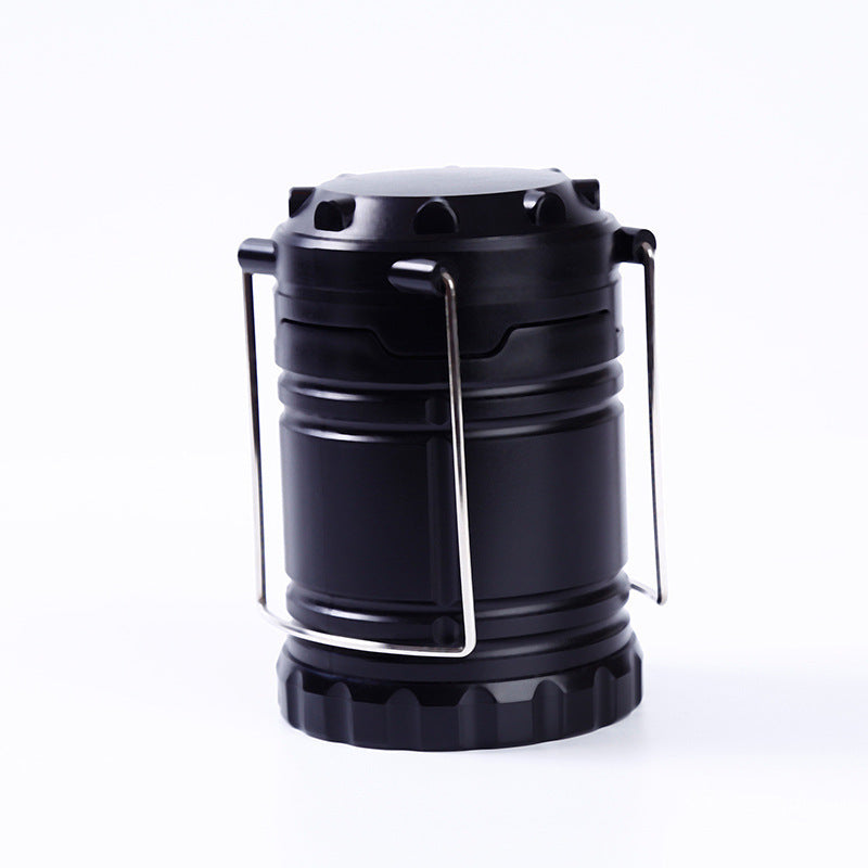 Flag Village Factory direct foreign trade new COB camping lamp LED outdoor portable telescopic emergency lantern hook