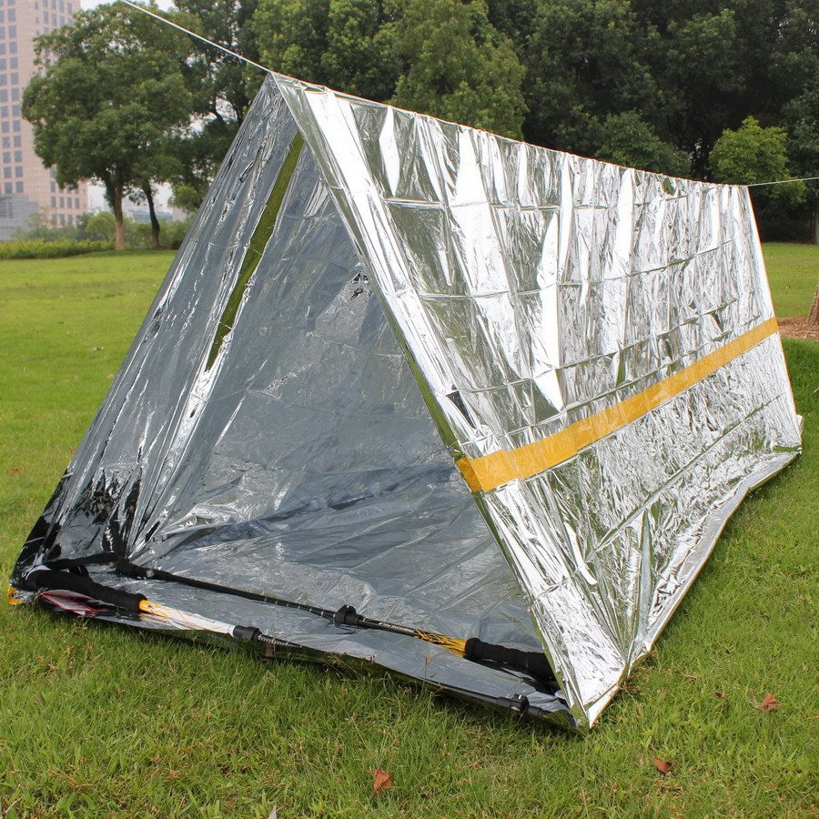 Flag Village Outdoor hiking tent emergency sleeping bag