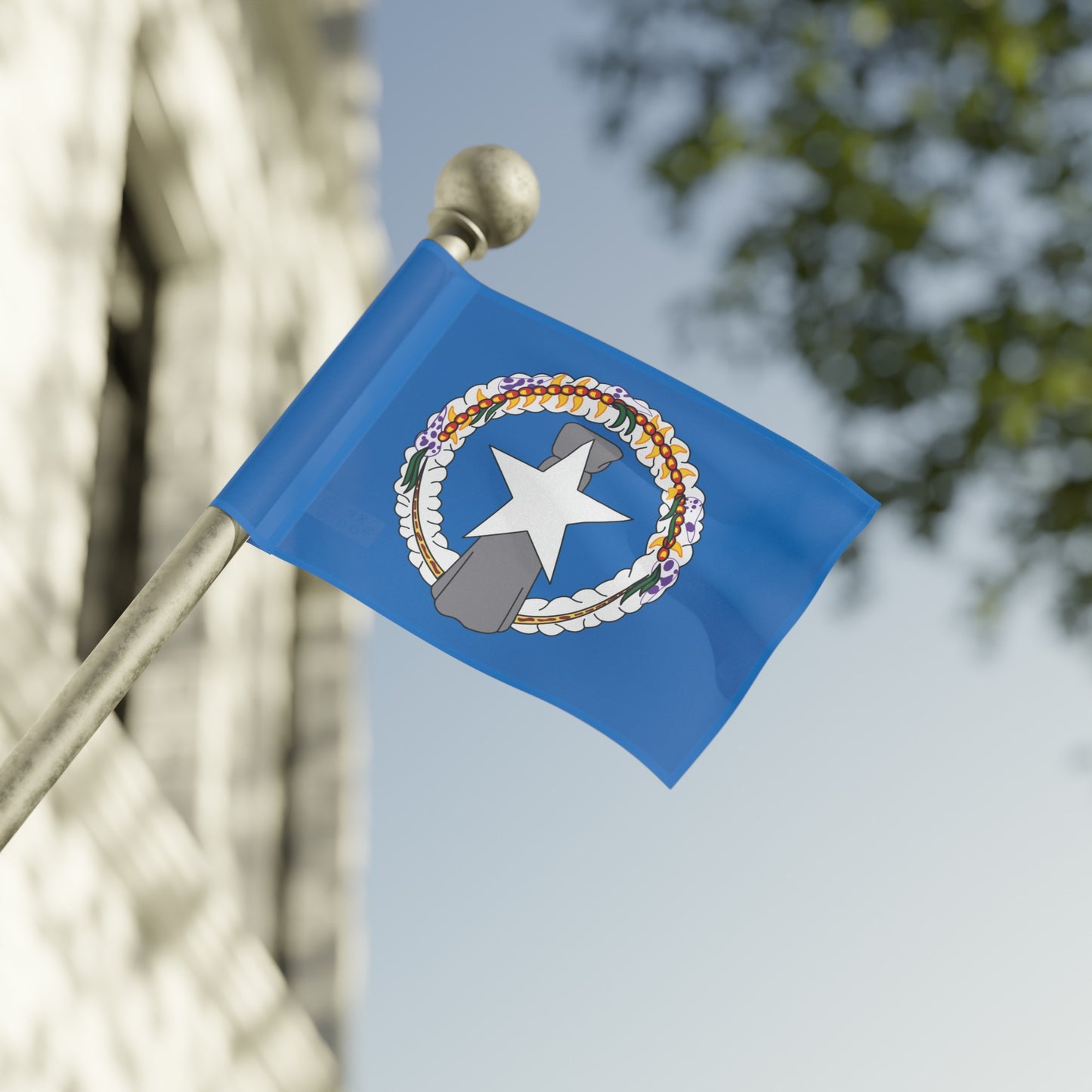 Flag Village Northern Mariana Islands Flag 18" x 12" / 36" x 24" / 60" x 36"