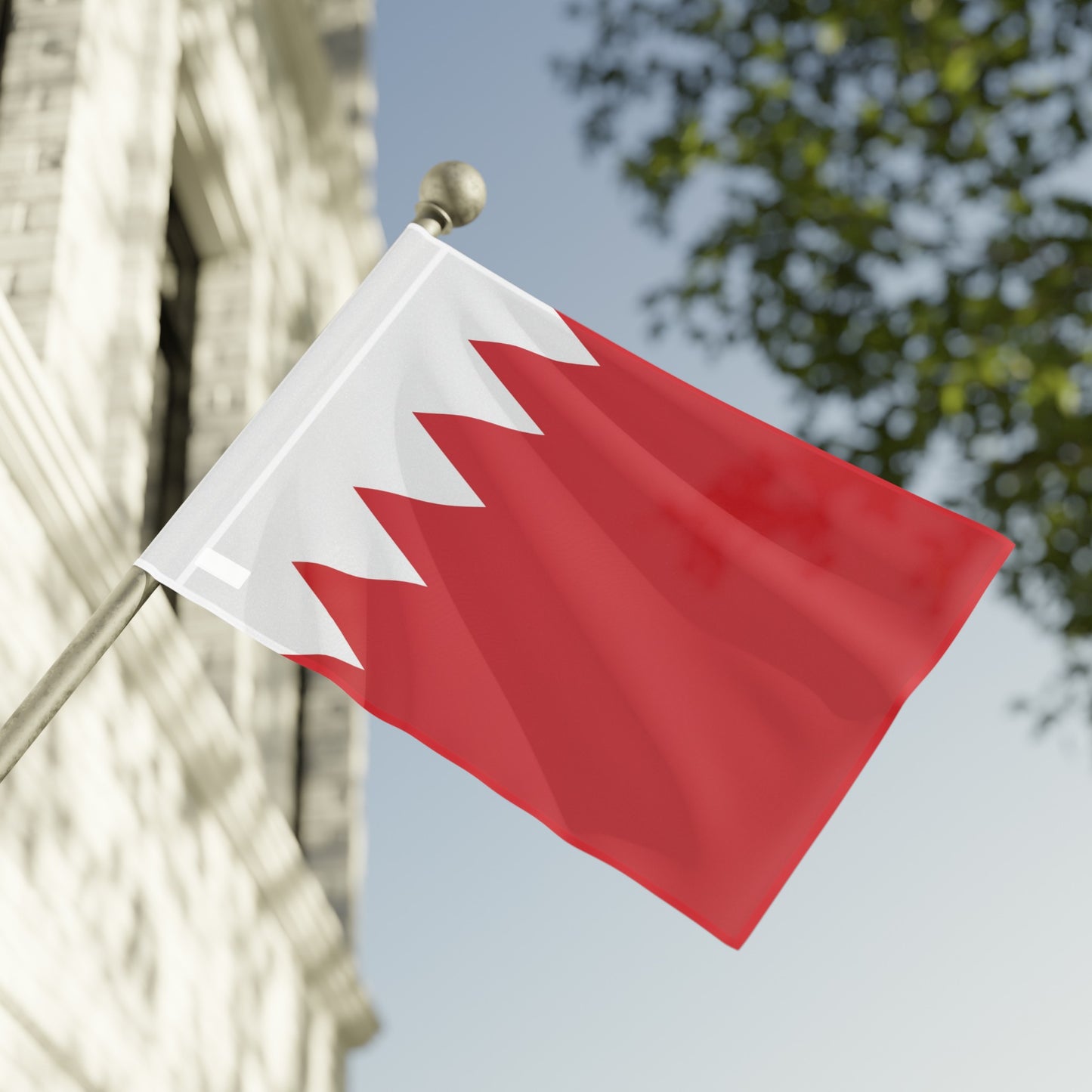 Flag Village Bahrain Flag 18" x 12" / 36" x 24" / 60" x 36"