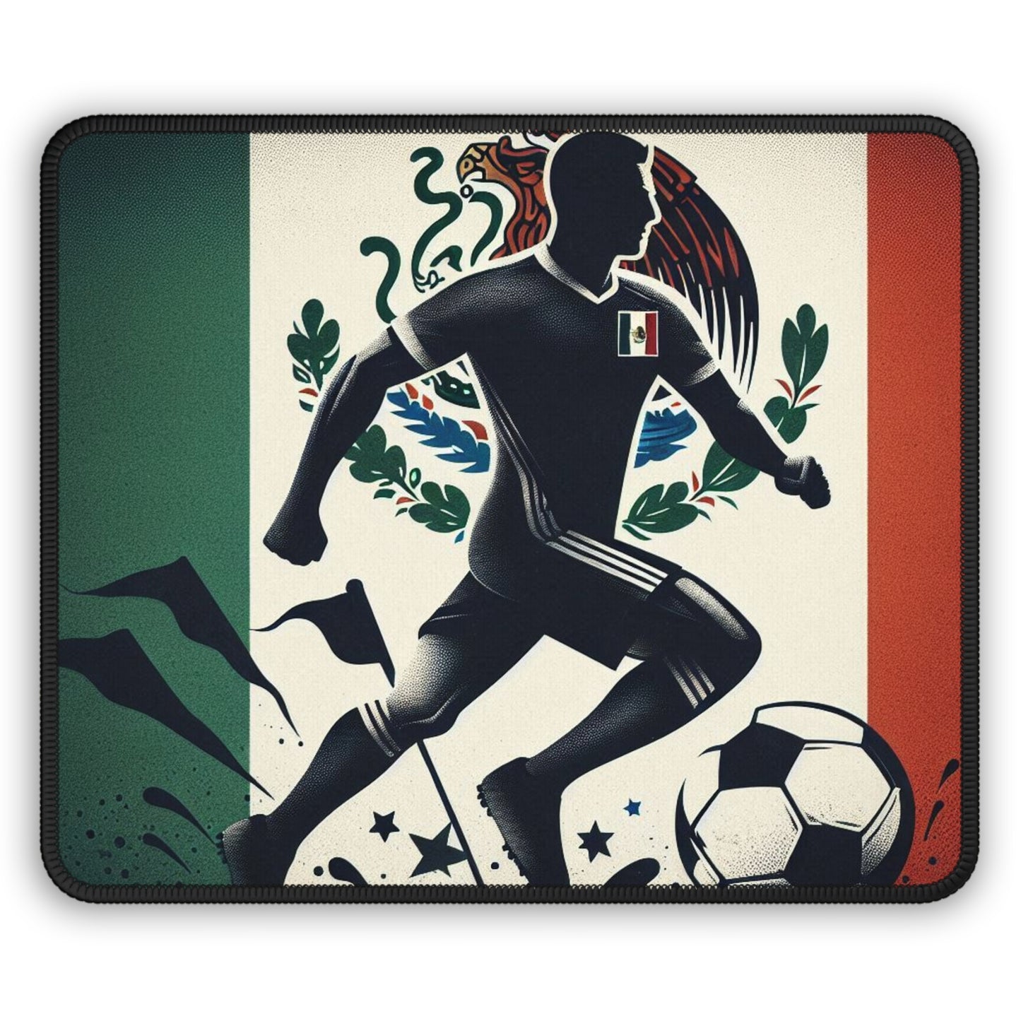 Flag Village Mexico Flag Sporting Gaming Mouse Pad MEX0001