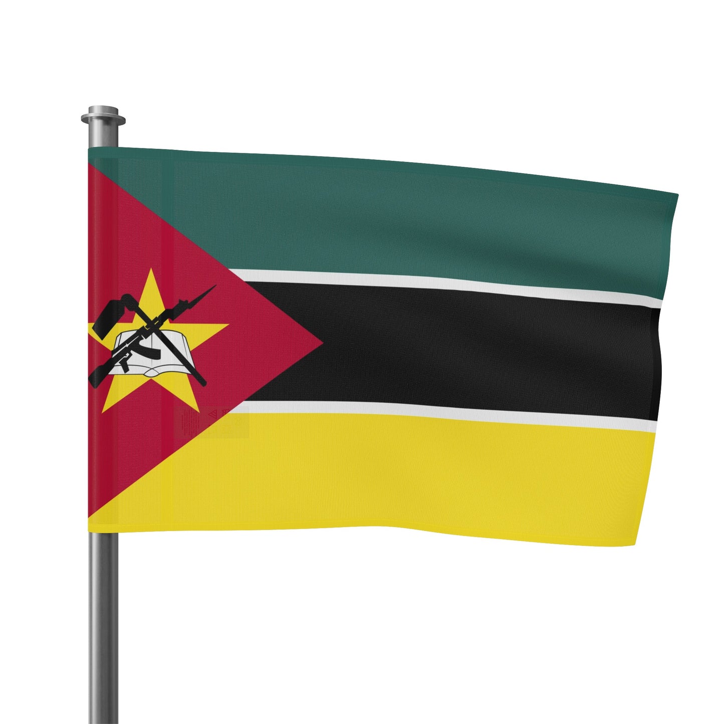 Flag Village Mozambique Flag 18" x 12" / 36" x 24" / 60" x 36"
