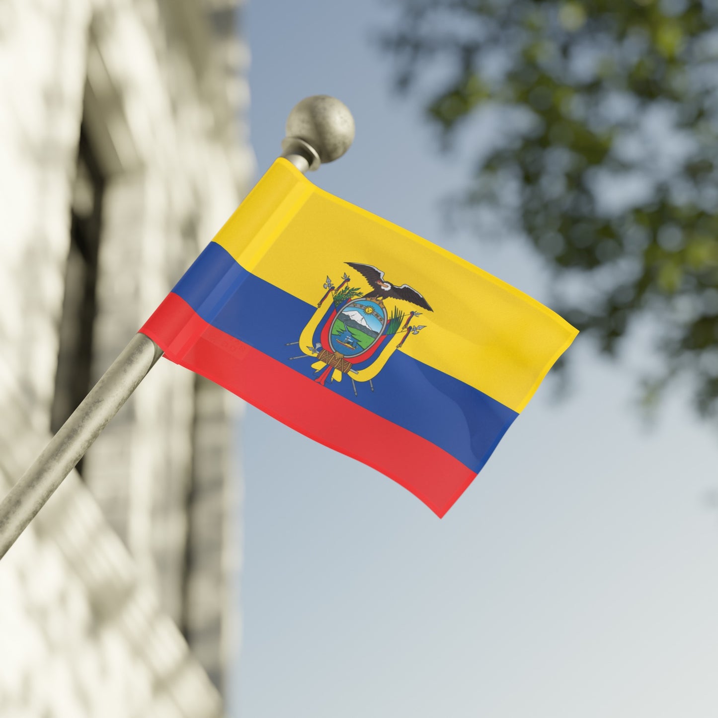 Flag Village Ecuador Flag 18" x 12" / 36" x 24" / 60" x 36"