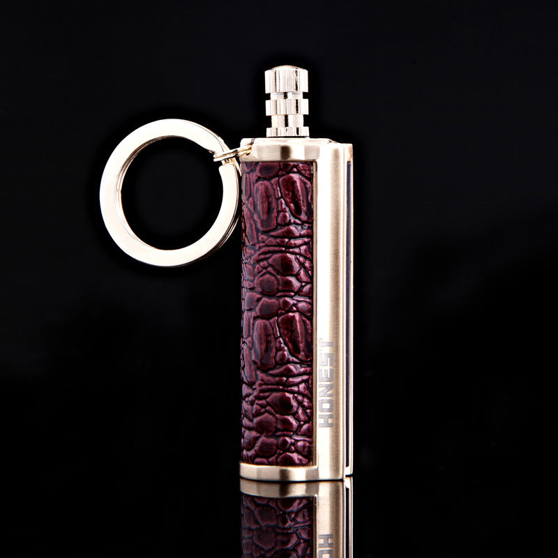 Flag Village Creative Personality Metal Waterproof Outdoor Lighter With Gift Box