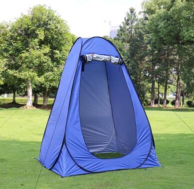 Flag Village Portable Privacy Shower Toilet Automatic Camping Tent UV Function Travel Camping Tent Outdoor Dressing Beach Sun Shelte
