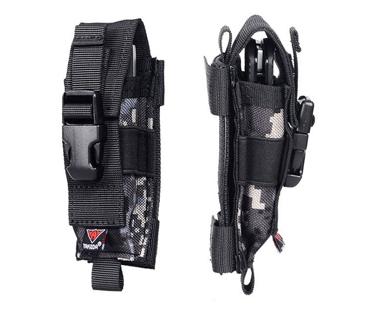 Flag Village Outdoor Travel Multi-function Mountaineering Camping Portable Bodypack Nylon Combination Accessories