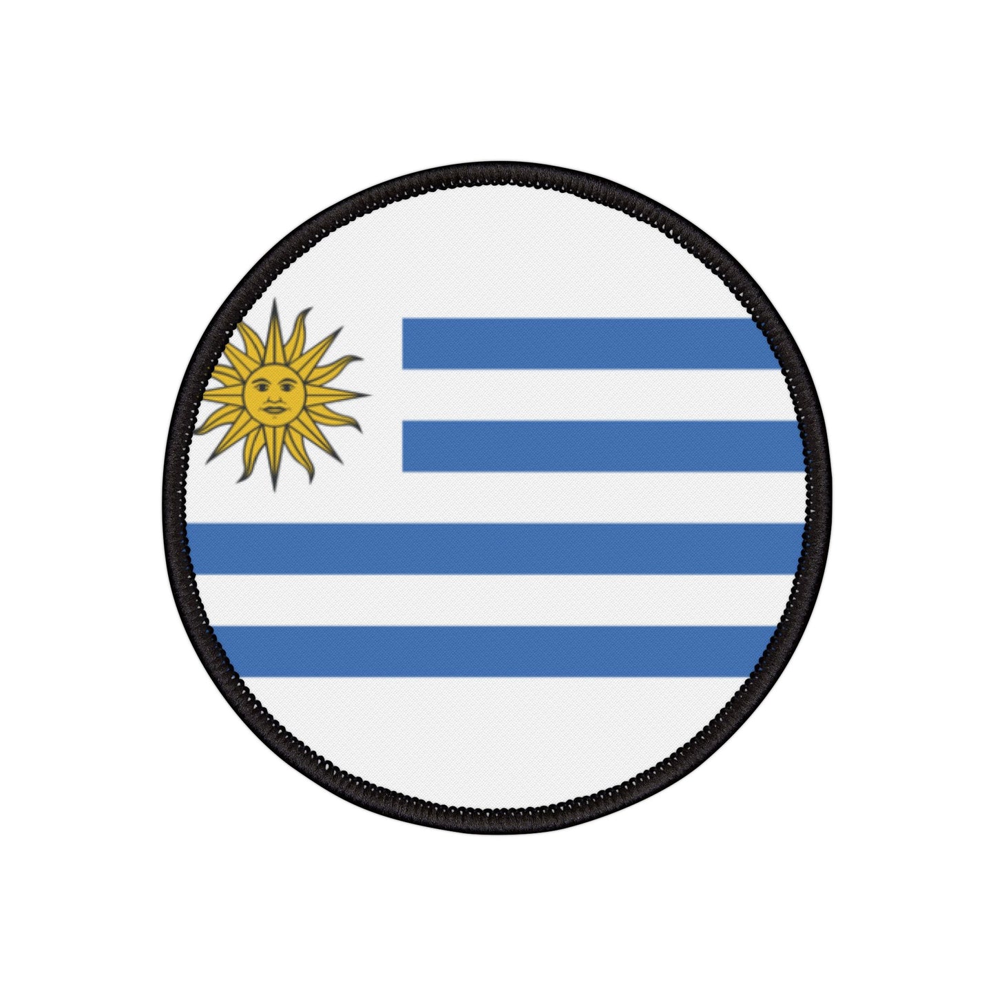 Flag Village Uruguay Flag Embroidery Iron-On Patches