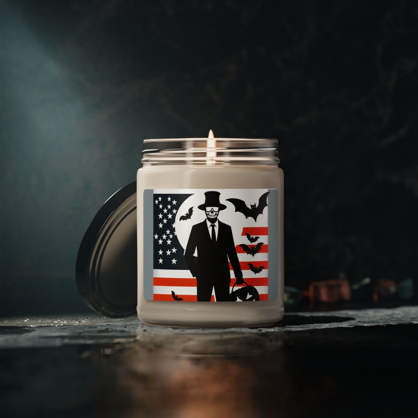Flag Village Halloween Pretty Witch Scented Soy Candle, 9oz HW0052