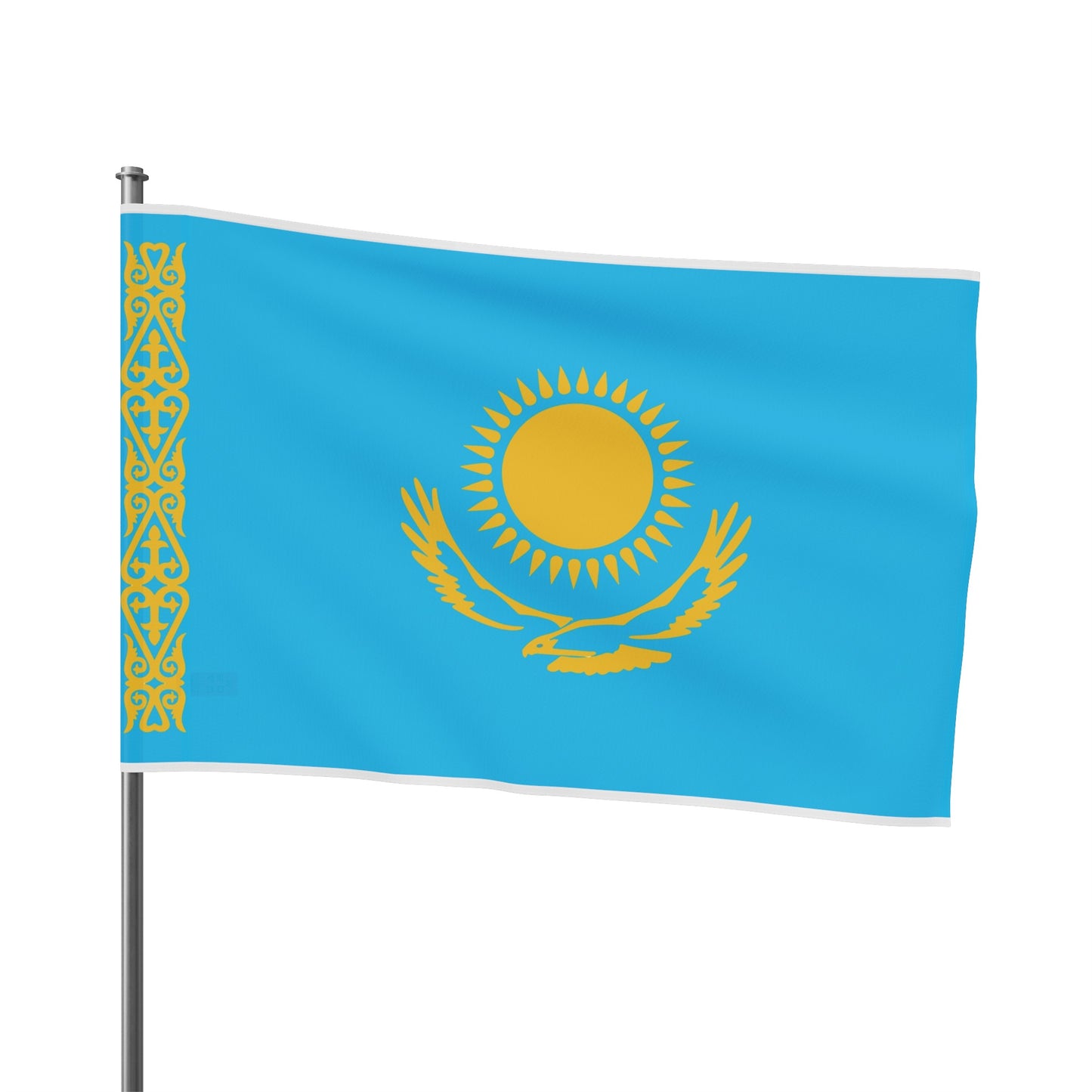 Flag Village Kazakhstan Flag 18" x 12" / 36" x 24" / 60" x 36"