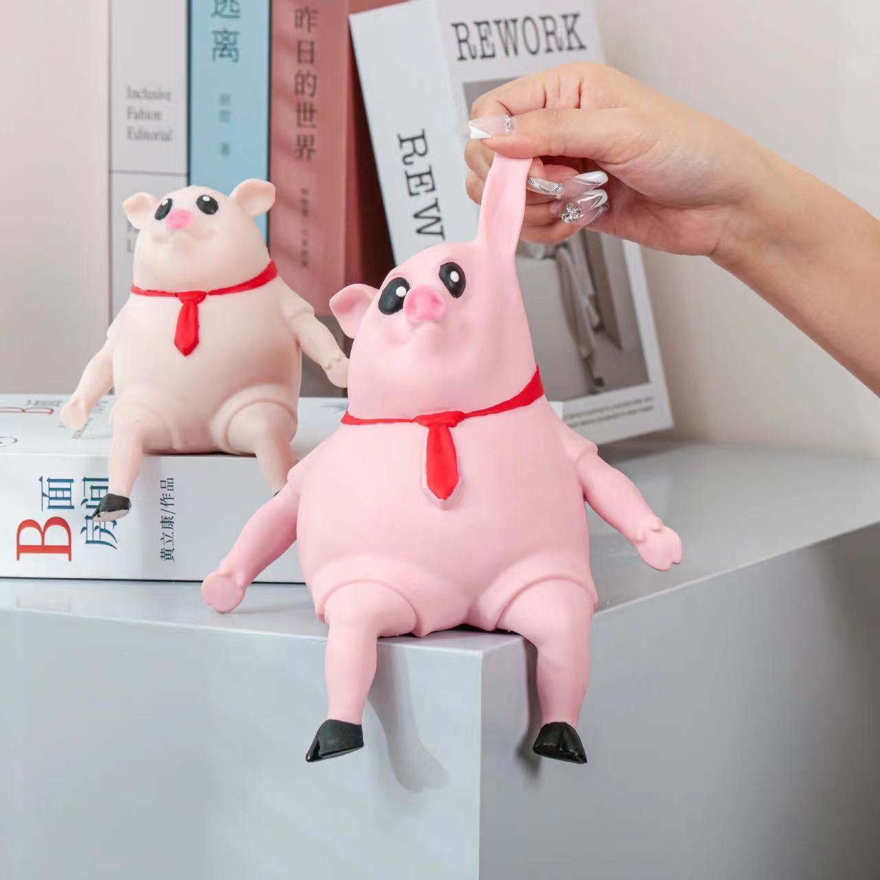 Flag Village Piggy Squeeze Toys Pigs Antistress Toy Cute Squeeze Animals Lovely Piggy Doll Stress Relief Toy Children Day For Kids Gift Gifts