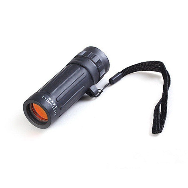 Flag Village 1Pcs Protable Monocular Mini FT Handheld Telescope 8x21 Scope Hiking Hunting Camping Sports