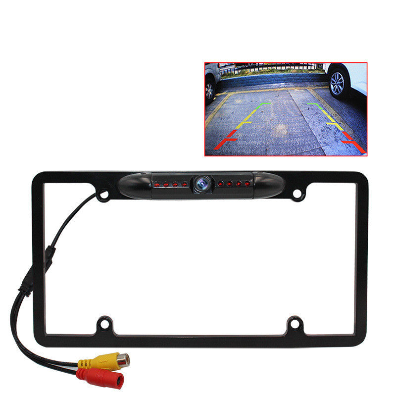 Flag Village Auto Tools Car American Frame Camera