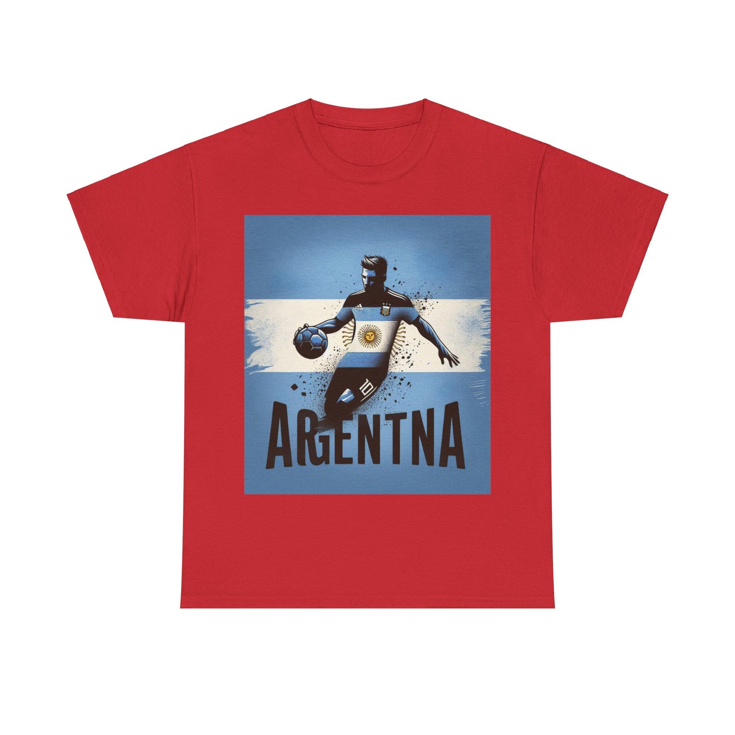 Flag Village Argentina Sporting Flag T-SHIRT Heavy Cotton Tee ARG0008