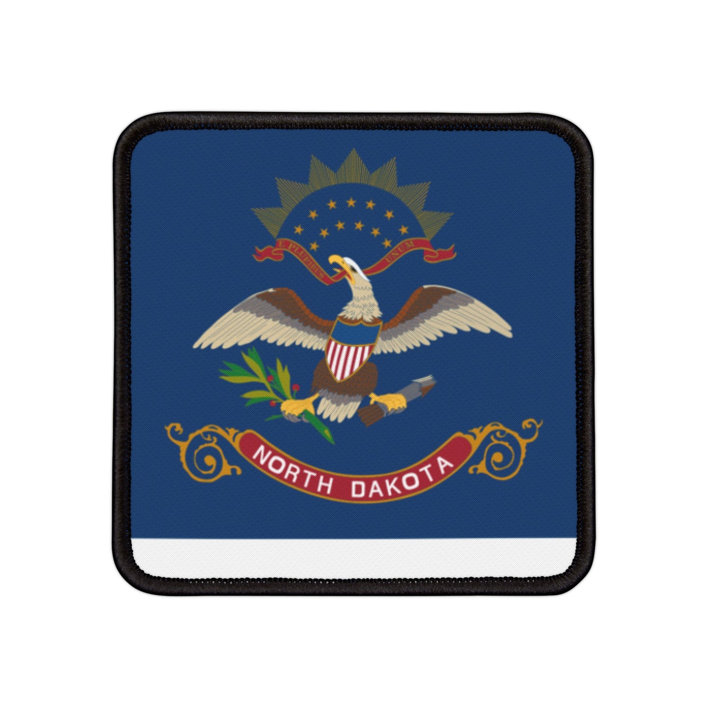 Flag Village North Dakota State Flag Embroidery Iron-On Patches