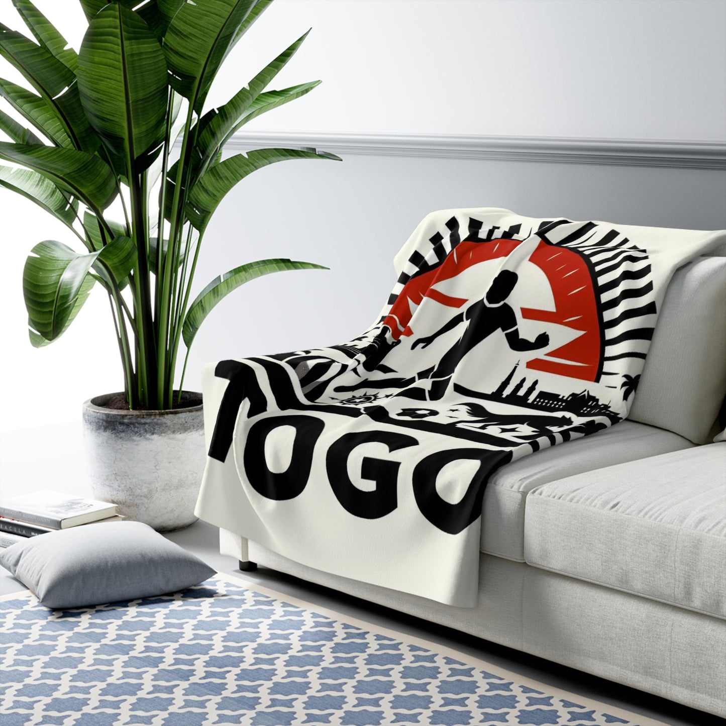 Flag Village Togo Sporting Flag Sherpa Fleece Blanket TGO0002