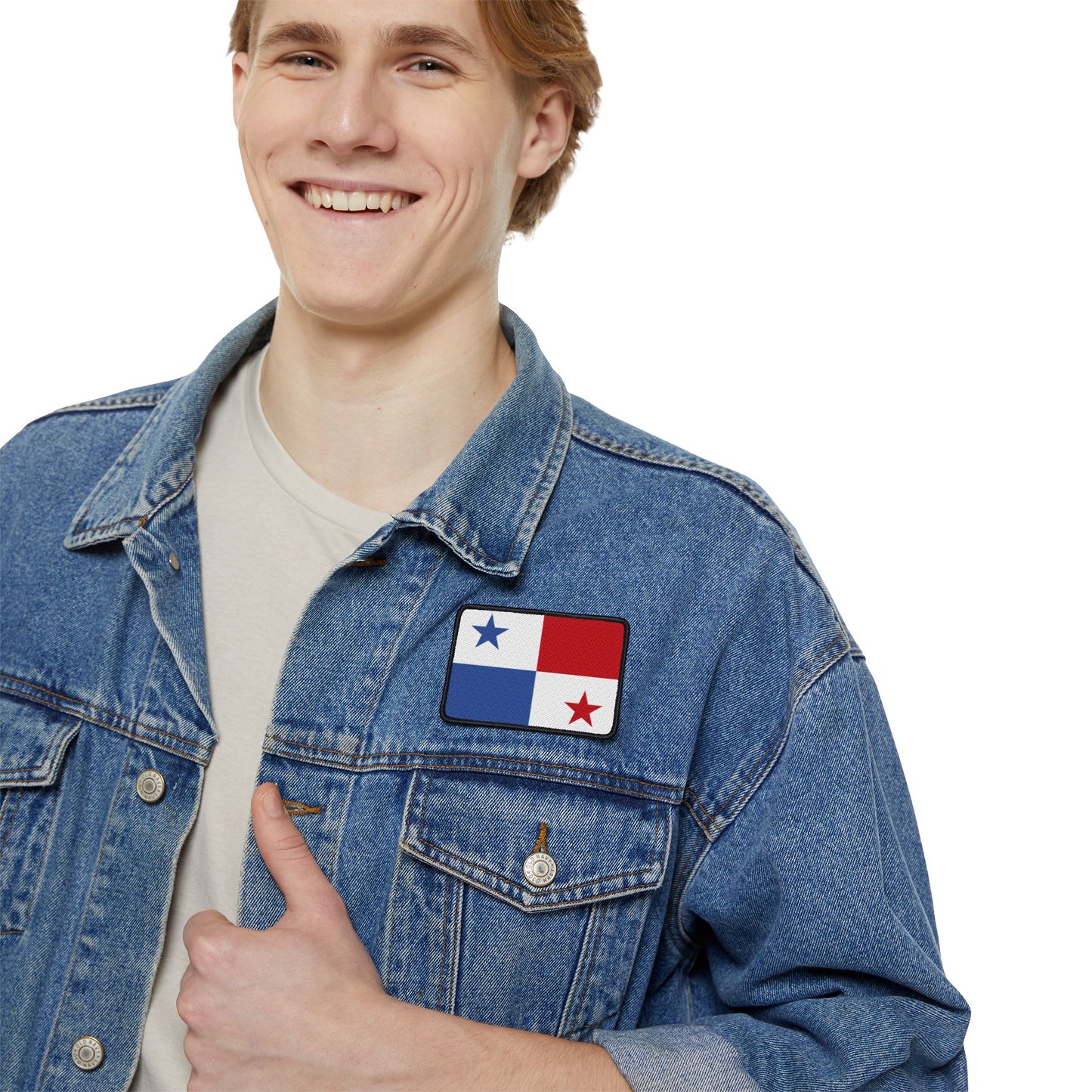 Flag Village Panama Flag Embroidery Iron-On Patches