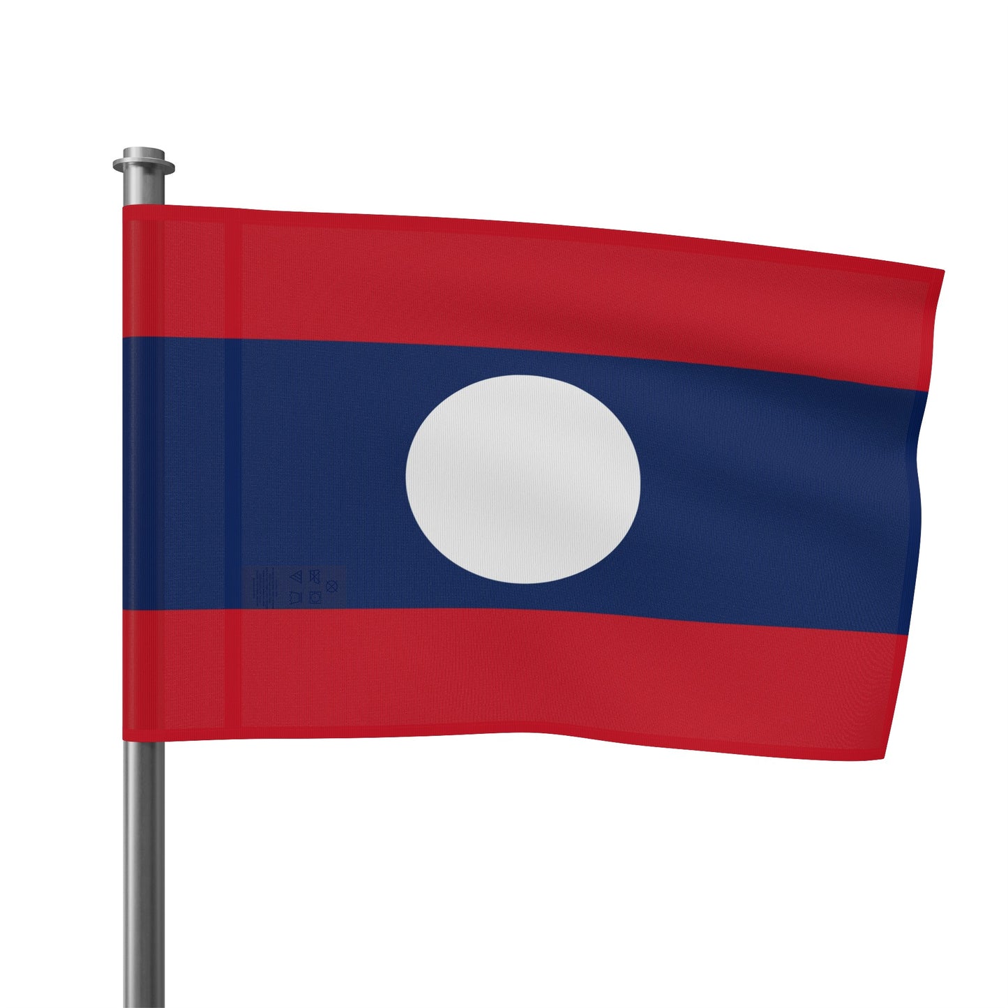 Flag Village Laos Flag 18" x 12" / 36" x 24" / 60" x 36"