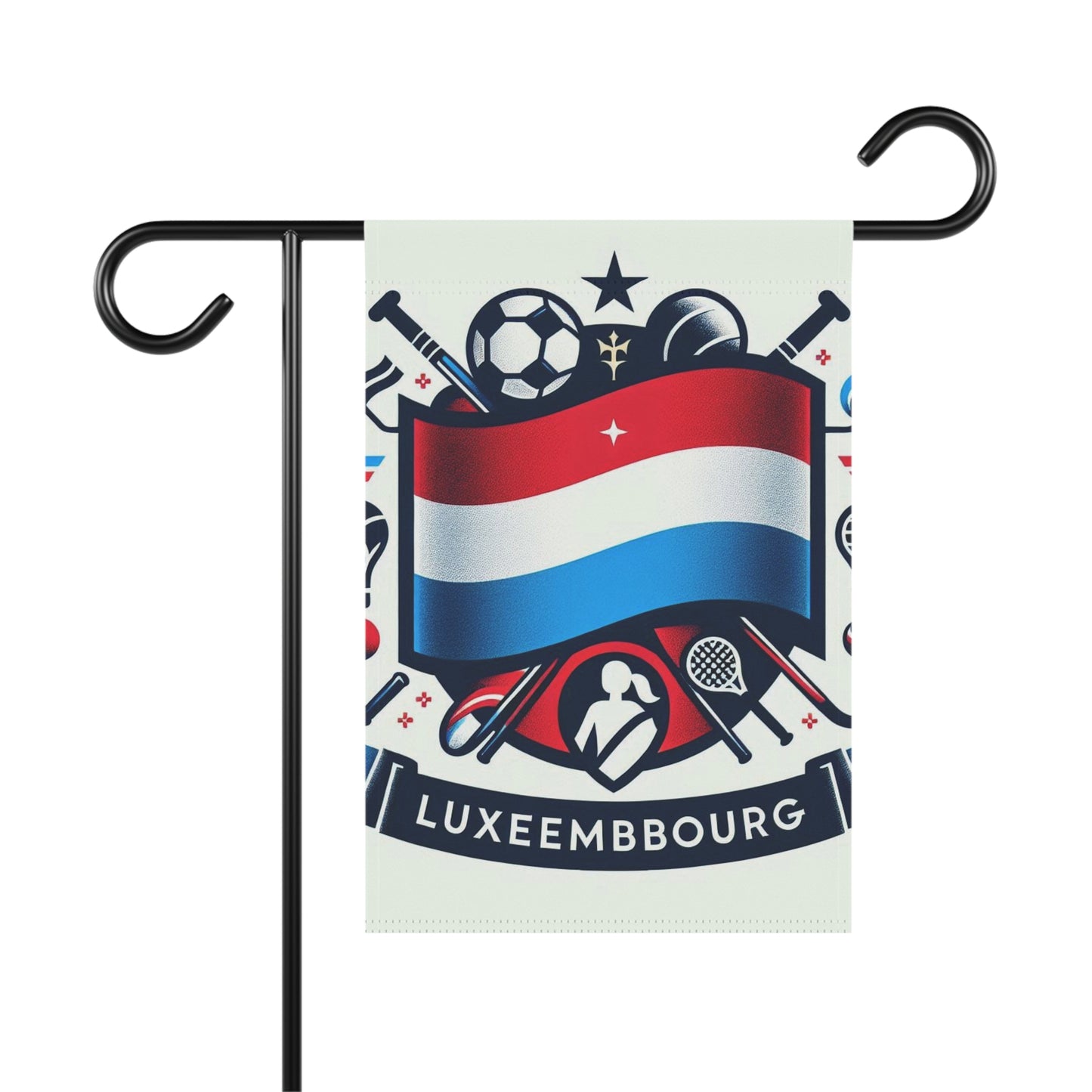 Flag Village Luxembourg Flag Sporting Garden & House Banner LUX0002