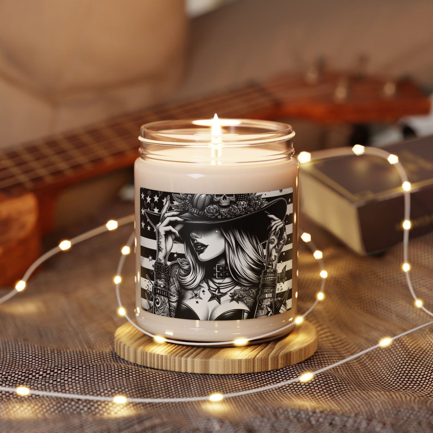 Flag Village Halloween Pretty Witch Scented Soy Candle, 9oz HW0012