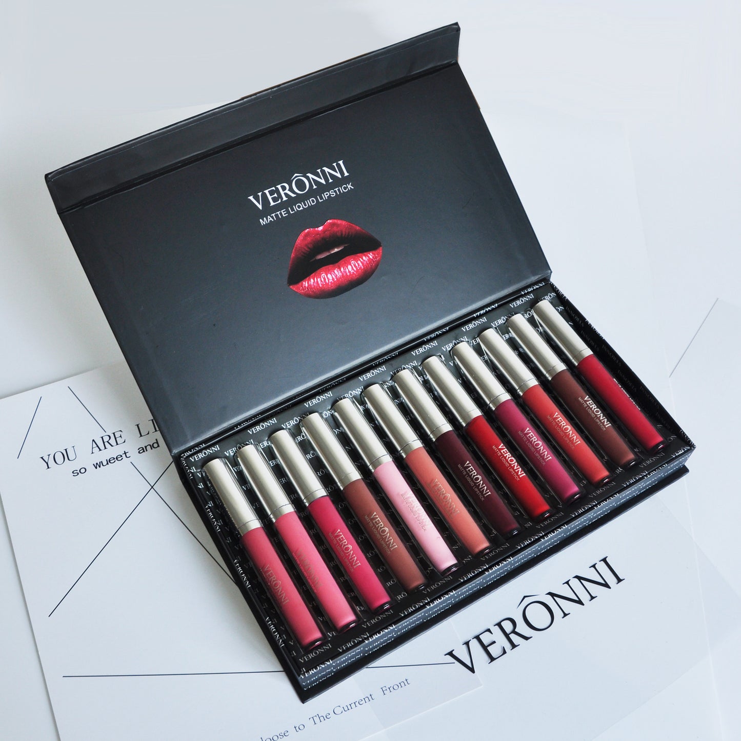 Flag Village 12 lipstick gift box set