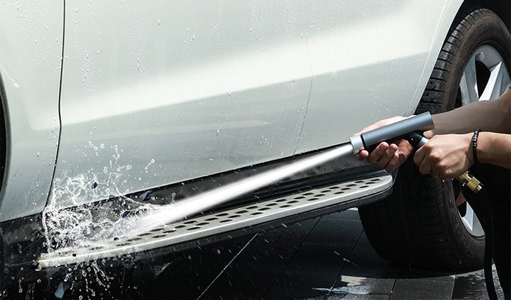 Flag Village Auto Tools High-pressure car wash water gun telescopic water nozzle