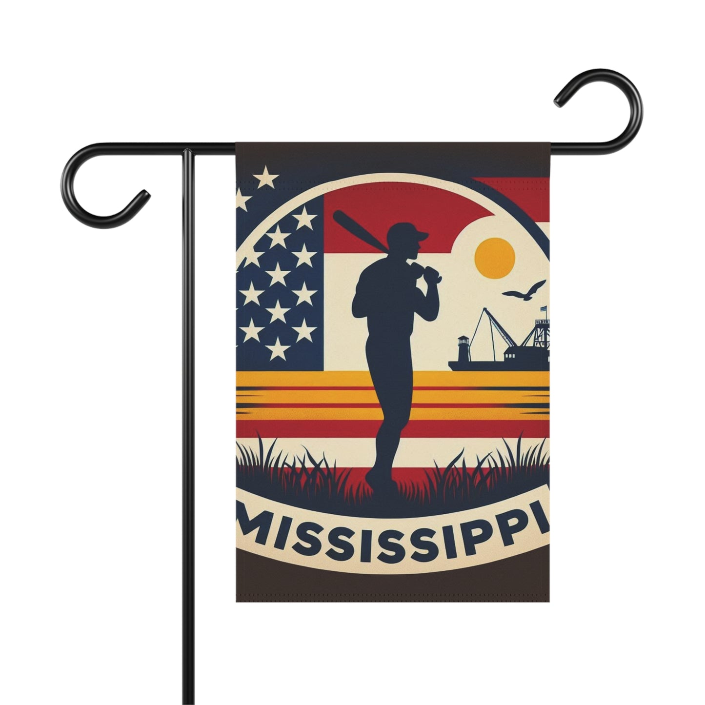 Flag Village Mississippi State Flag Sporting Garden & House Banner MS0002
