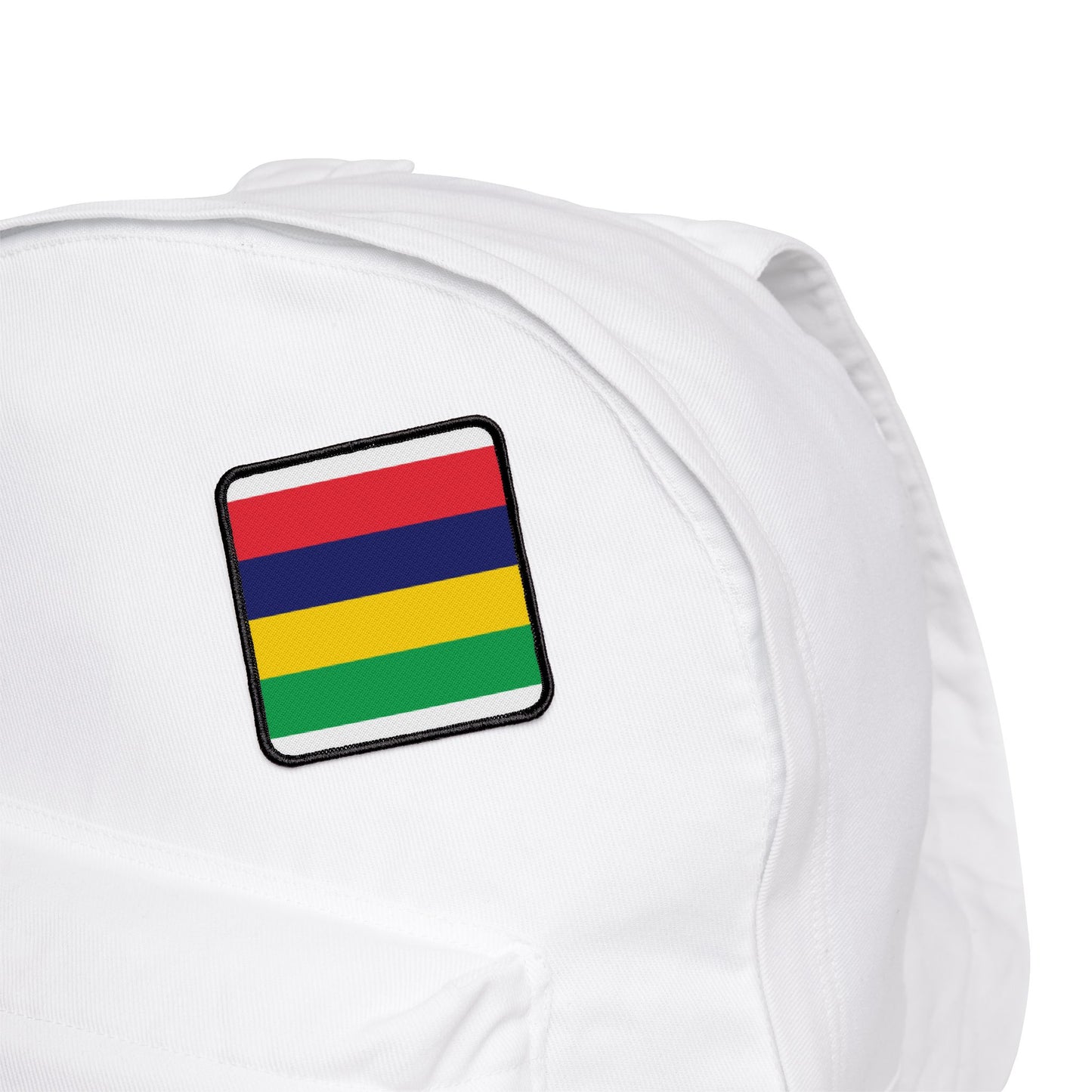 Flag Village Mauritius Flag Embroidery Iron-On Patches