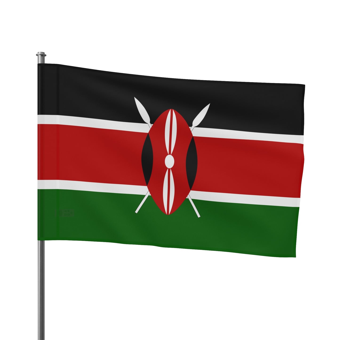 Flag Village Kenya Flag 18" x 12" / 36" x 24" / 60" x 36"