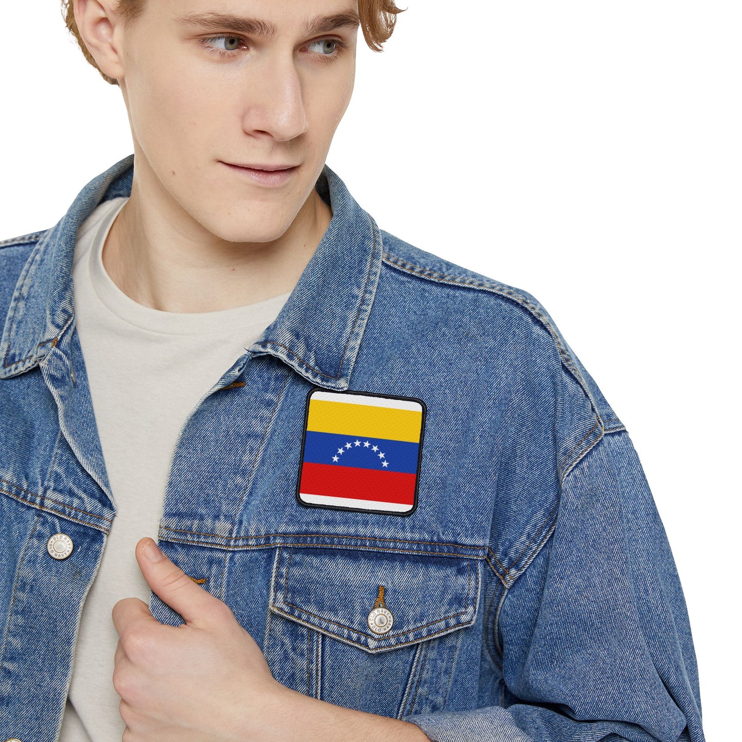 Flag Village Venezuela Flag Embroidery Iron-On Patches