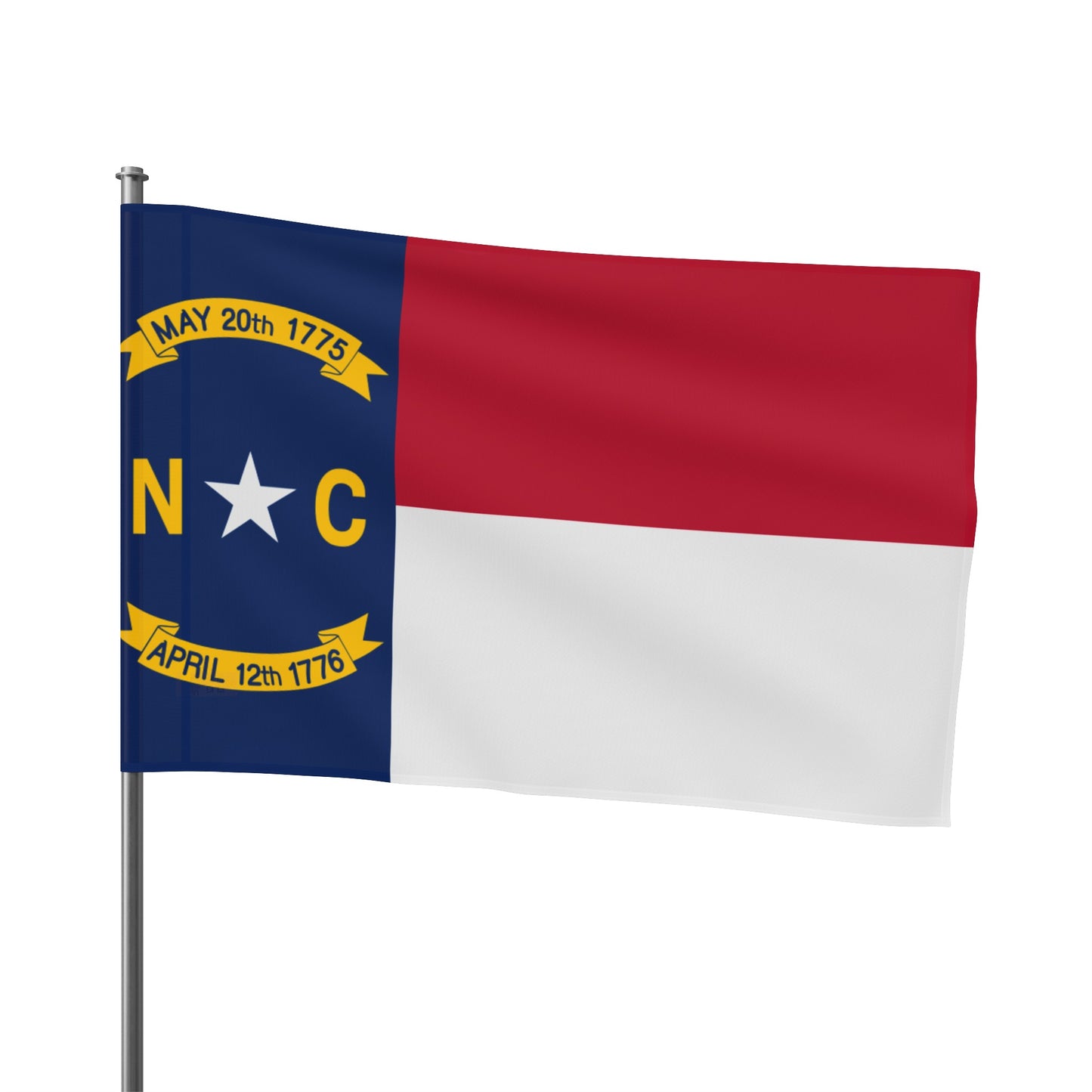 Flag Village USA North Carolina State Flag 18" x 12" / 36" x 24" / 60" x 36"