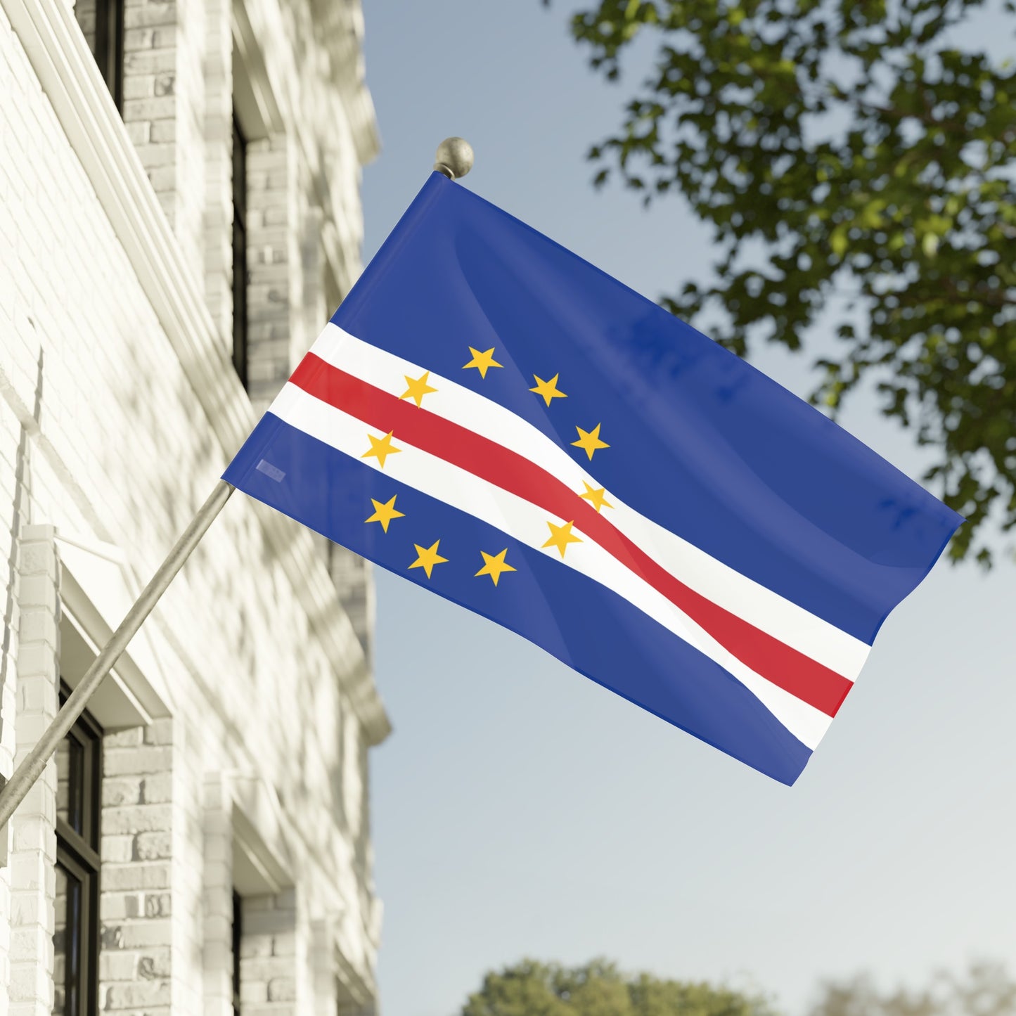 Flag Village Cape Verde Flag 18" x 12" / 36" x 24" / 60" x 36"
