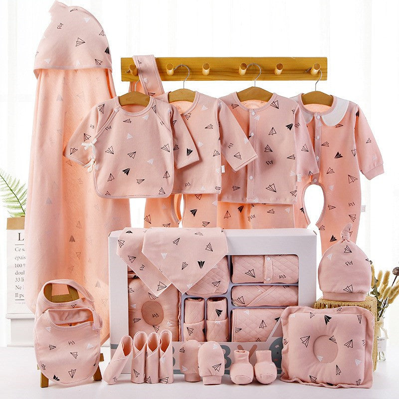 Flag Village Cotton Winter Newborn Baby Gift Box Newborn Supplies