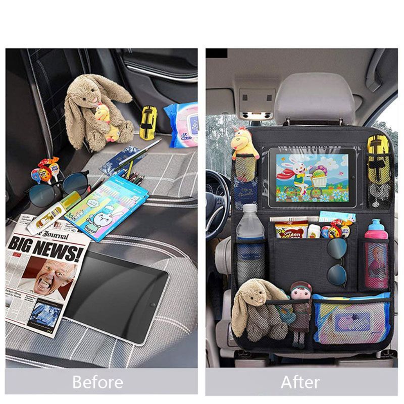 Flag Village Auto Tools Car Storage Bag Car Seat Back Pocket