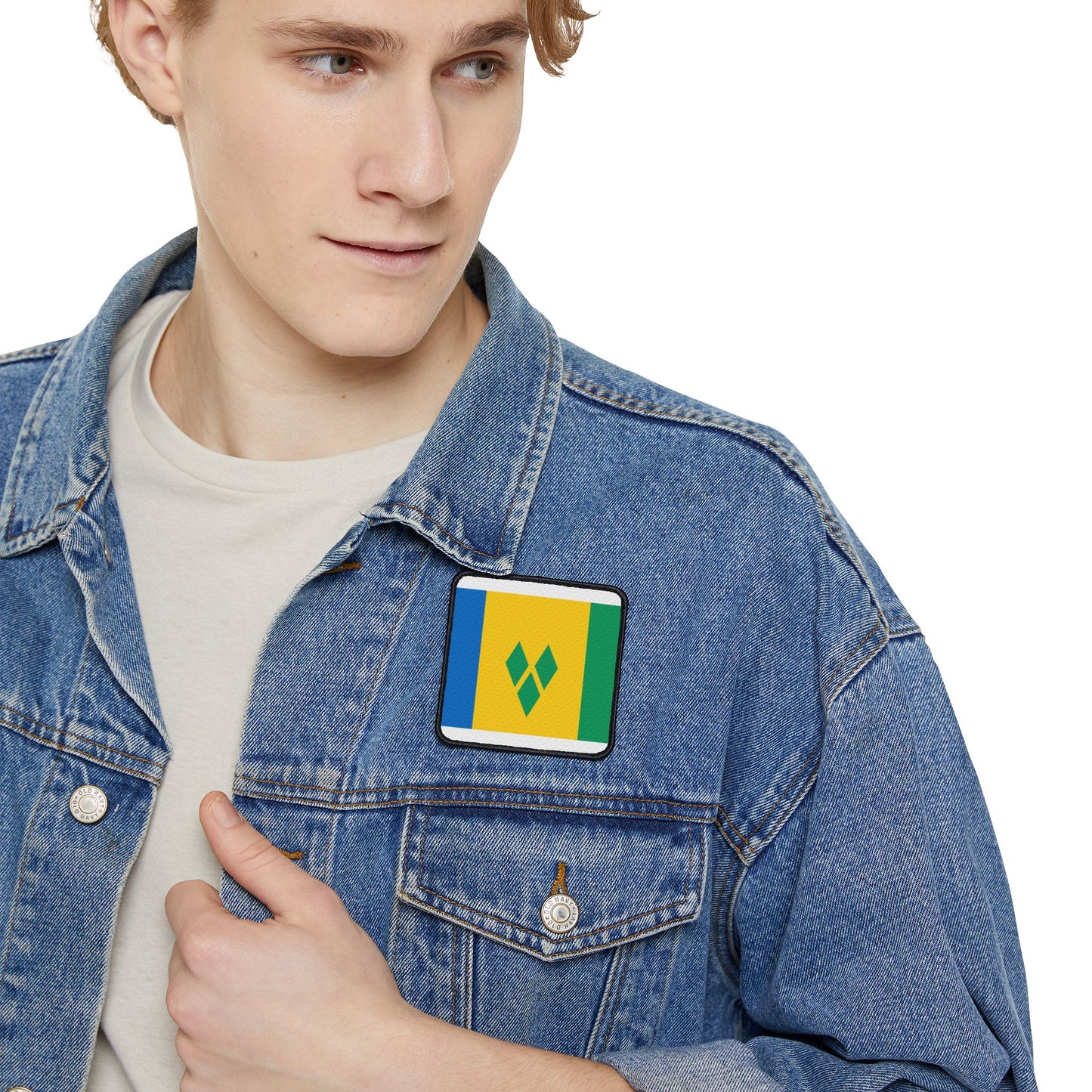 Flag Village Saint Vincent And The Grenadines Flag Embroidery Iron-On Patches