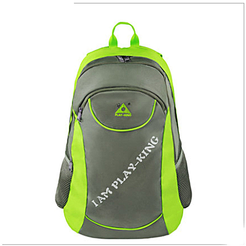Flag Village Outdoor Backpack Hiking Camping Trekking Travel Shoulder Bag Multi-functional Large Capacity Camping Bag Folding Chairs