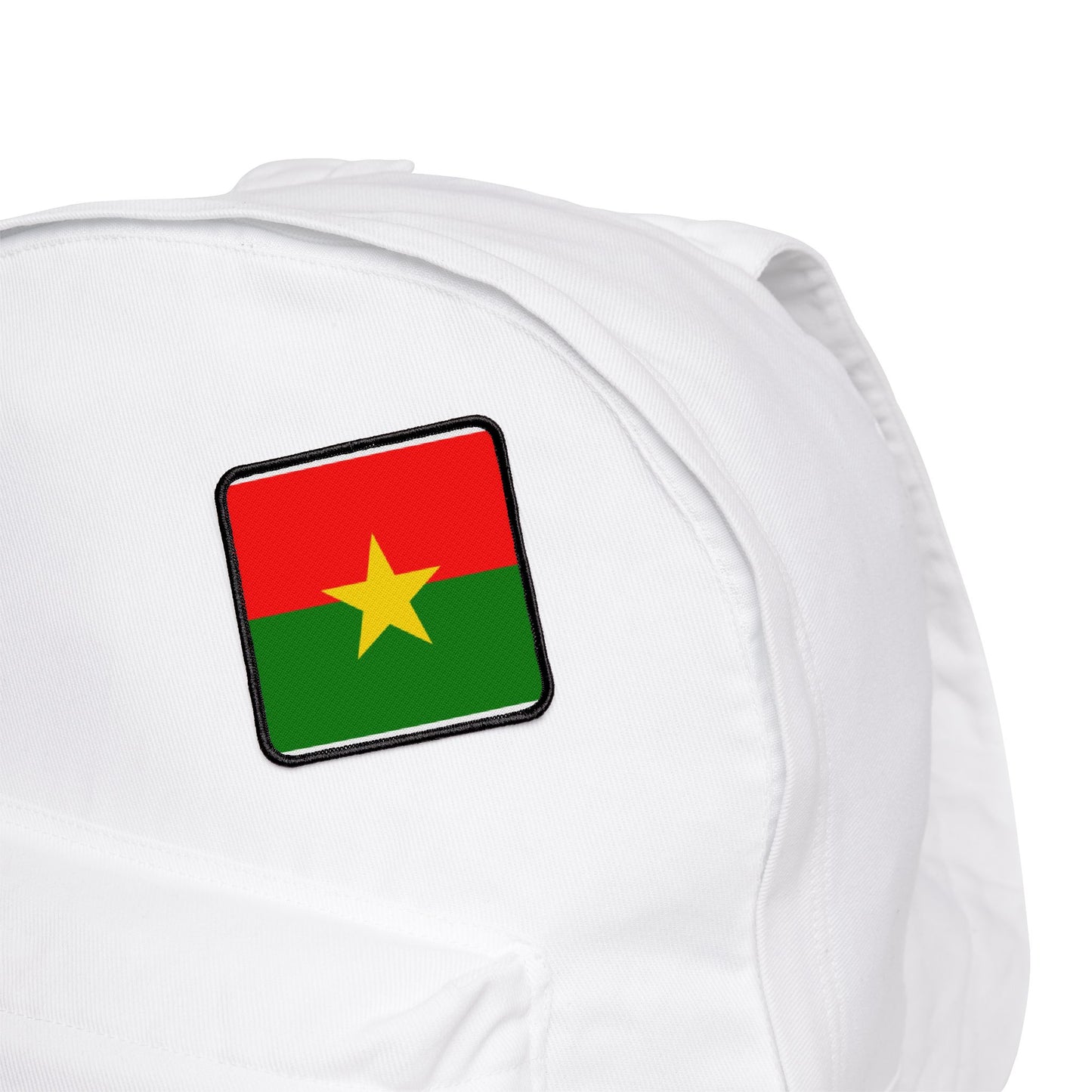 Flag Village Burkina Faso Flag Embroidery Iron-On Patches