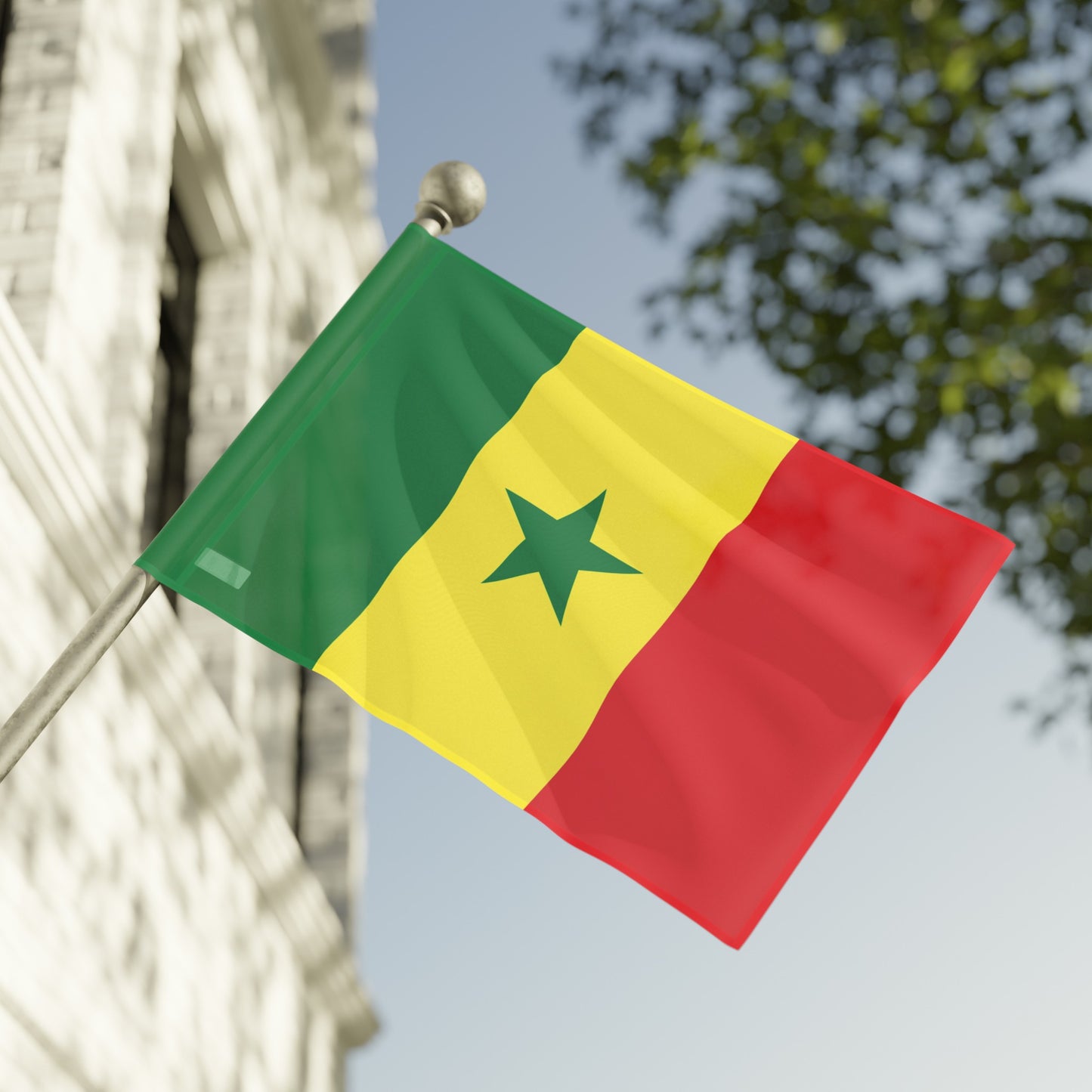 Flag Village Senegal Flag 18" x 12" / 36" x 24" / 60" x 36"