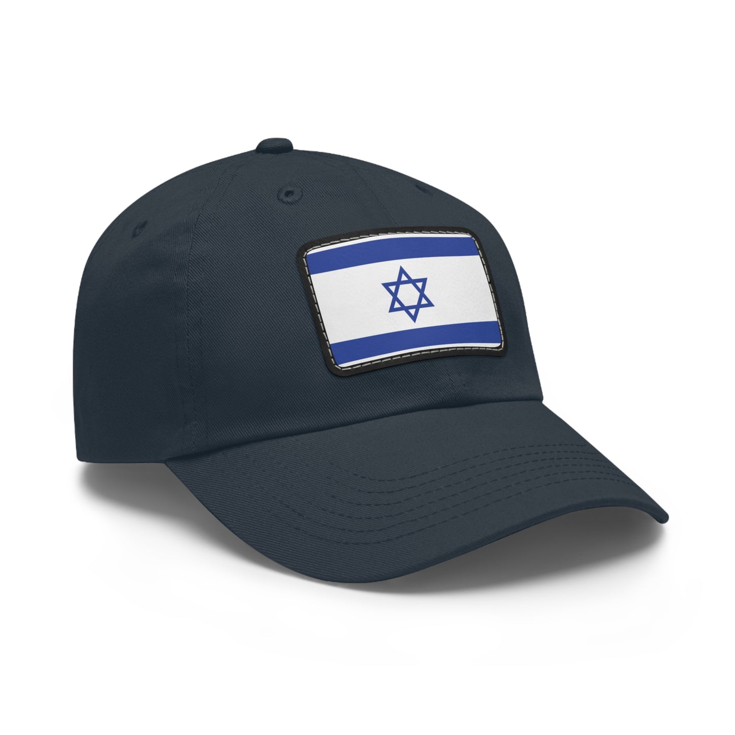 Flag Village Israel Flag Hat Cap with Leather Patch